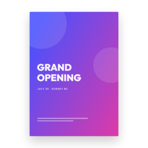 Custom Posters
