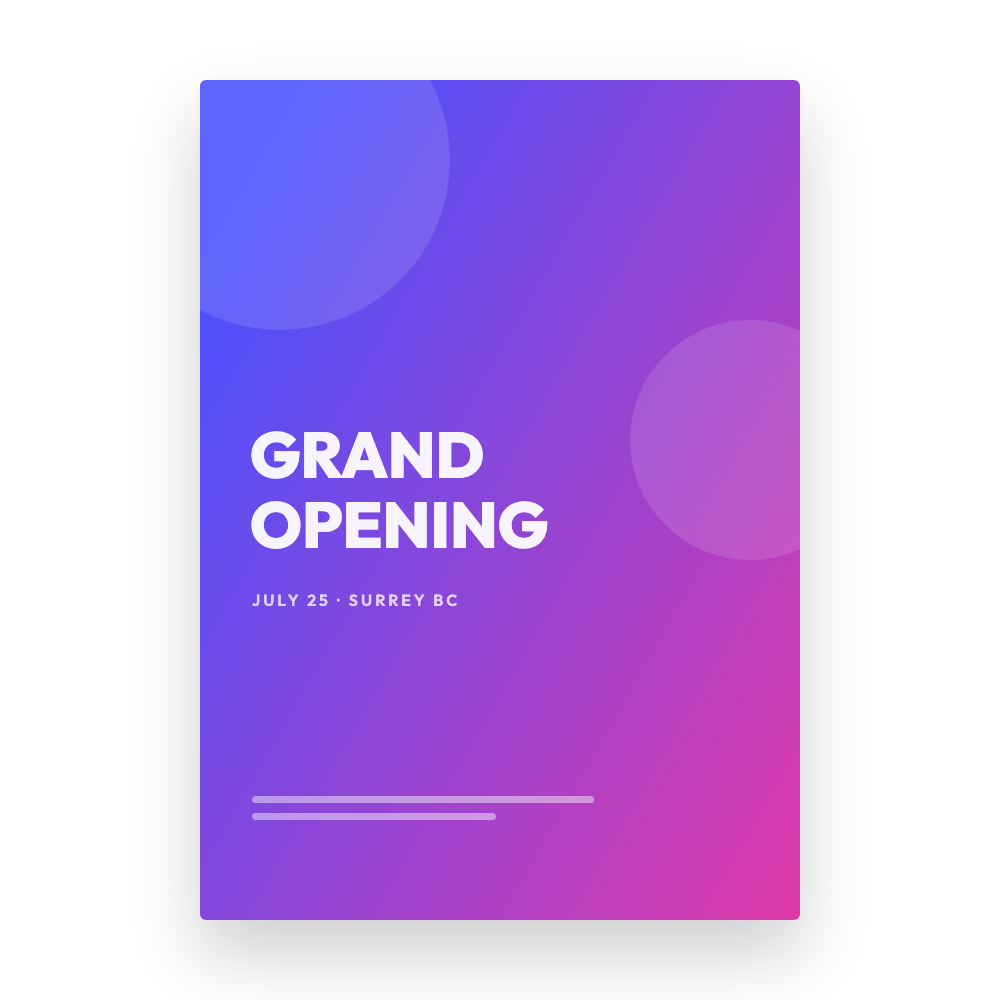 Custom Posters