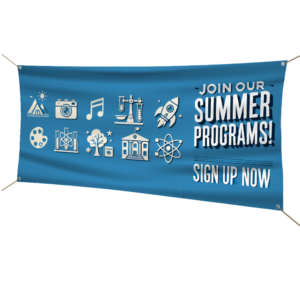 Scrim Vinyl Banners